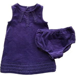 Children’s Place Glitter Corduroy Dress set